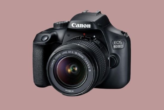 Canon EOS 4000D of Rebel T100 DSLR Camera